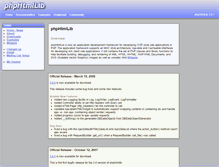 Tablet Screenshot of phphtmllib.newsblob.com